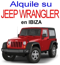 Jeep Wrangler Rent Ibiza